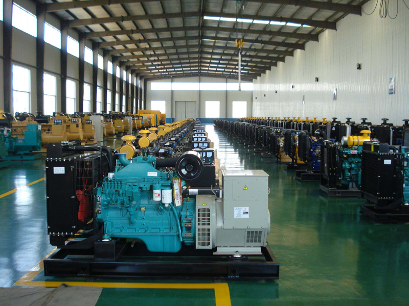 溪湖柴油发电机组排气系统如何安装？